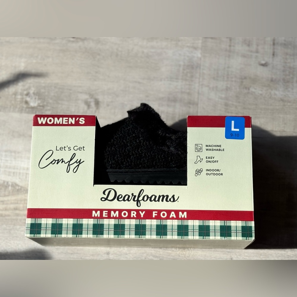 Dearfoams Memory Foam Womans Slippers